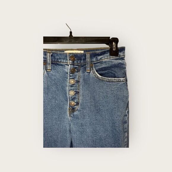 Abercrombie & Fitch The Mom High Rise Jeans Size 2 Long - Picture 3 of 5